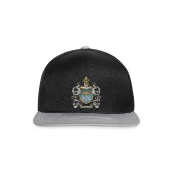 Stralsund coat of arms old - Snapback Cap - black/grey - Front