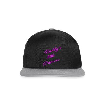 Daddy's Princess - Snapback Cap - black/grey - Front