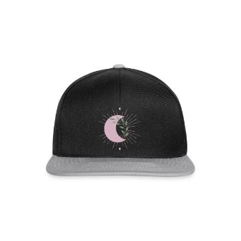 Purple Moon - Snapback Cap - Schwarz/Grau - Vorne