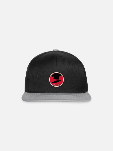 Backwaren Bäckerei - Snapback Cap - Schwarz/Grau