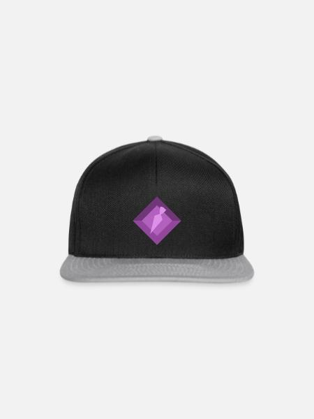 Backwaren Bäckerei Backwaren - Snapback Cap - Schwarz/Grau