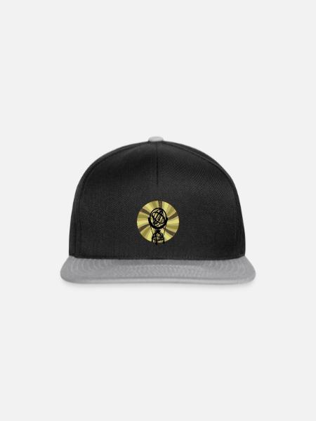 Astrophysik Astrophysik Astrophysik - Snapback Cap - Schwarz/Grau
