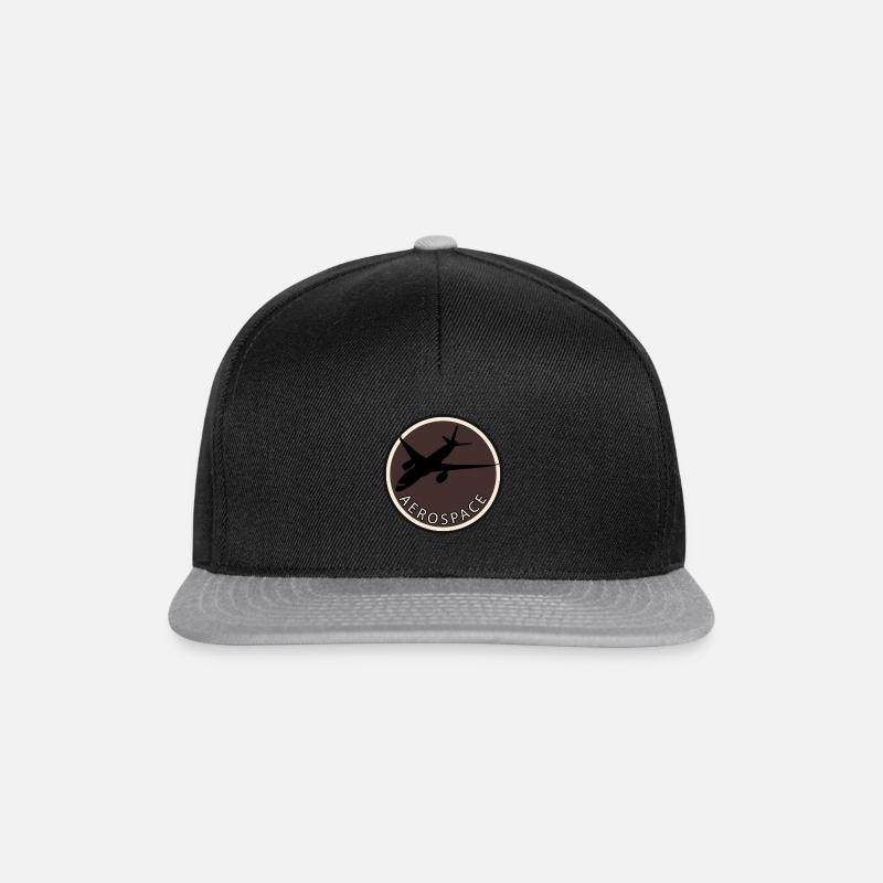 Flieger Fliegen Flieger - Snapback Cap - Schwarz/Grau