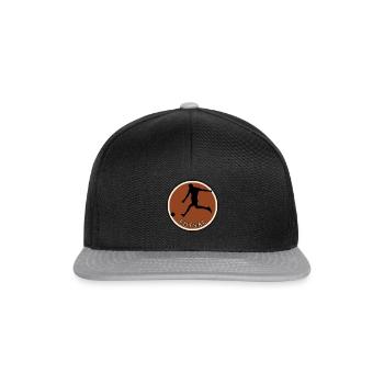 Joueur de futsal Joueur de futsal Équipe de futsal - Casquette snapback - noir/gris - Devant