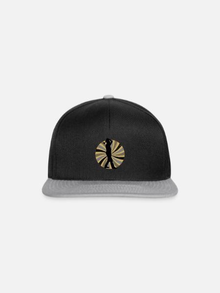 Axe Throwing Sportart - Snapback Cap - Schwarz/Grau
