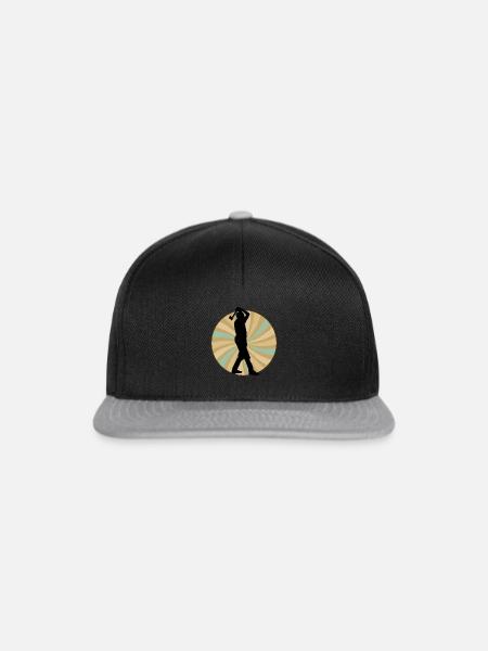 Axtwerfen Sportart Axtwerfen - Snapback Cap - Schwarz/Grau