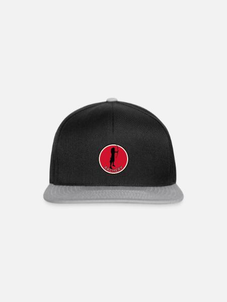 Bogen Bogenschütze - Snapback Cap - Schwarz/Grau