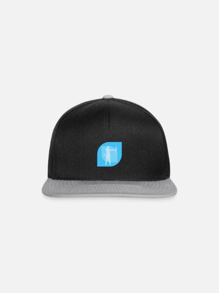 Bogen Bogen Schießsport - Snapback Cap - Schwarz/Grau