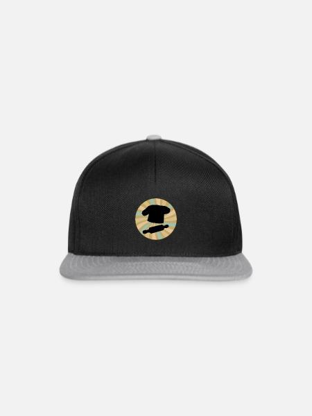 Backwaren Baking Cupcake - Snapback Cap - Schwarz/Grau