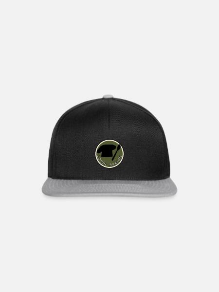 Kuchen Backen Backwaren - Snapback Cap - Schwarz/Grau