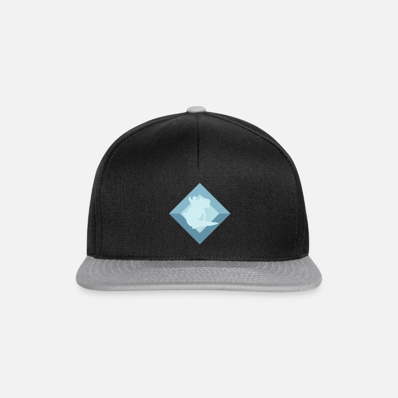 Animaux de compagnie mignons - Casquette snapback - noir/gris