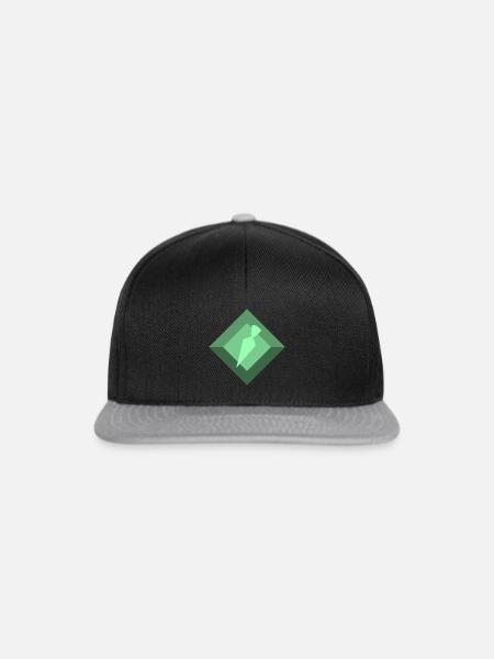 Backwaren Bäcker Bäckerei - Snapback Cap - Schwarz/Grau
