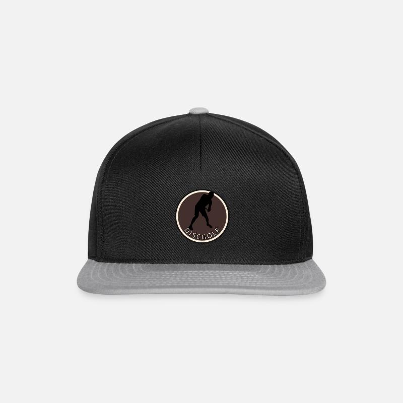 Disc Golfer Disc Golfer Disc Golf - Casquette snapback - noir/gris