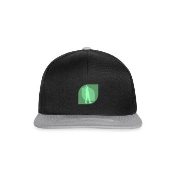 Hache Double hache Lancer de hache - Casquette snapback - noir/gris - Devant