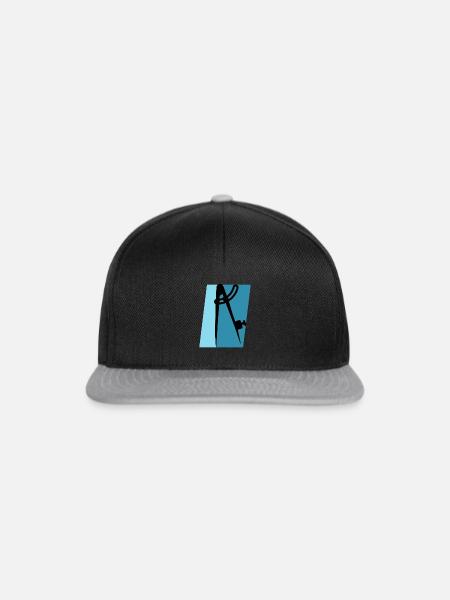 Architekt Konstrukteur Konstrukteur - Snapback Cap - sort/grå