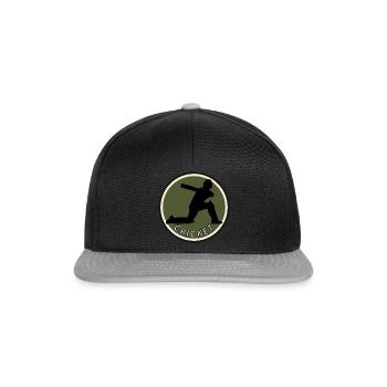 Pitcher Pitcher Cricket - Snapback Cap - Schwarz/Grau - Vorne