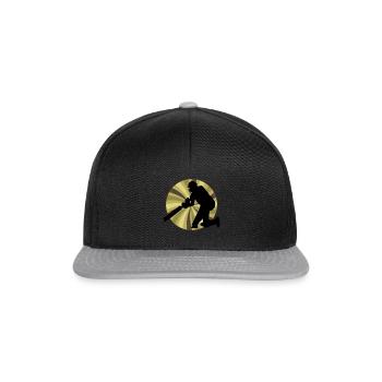 Équipe de cricket Équipe de cricket Équipe de cricket - Casquette snapback - noir/gris - Devant