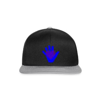 Hand on Heart - Snapback Cap - black/grey - Front