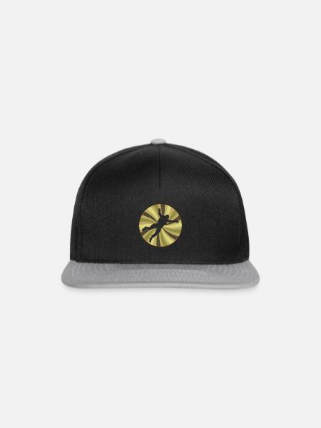 Skydiving Adrenalin Flugsport - Snapback Cap - Schwarz/Grau