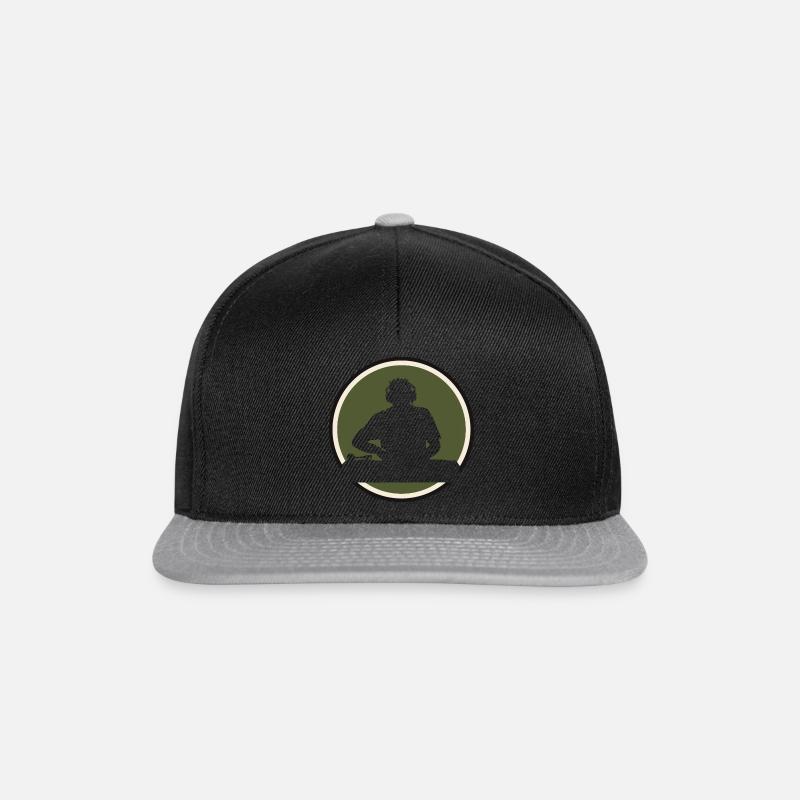 DJ Electro - Snapback Cap - Schwarz/Grau