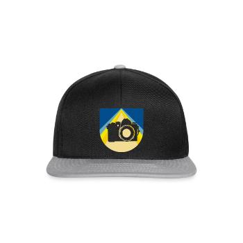 Photographe photographe - Casquette snapback - noir/gris - Devant