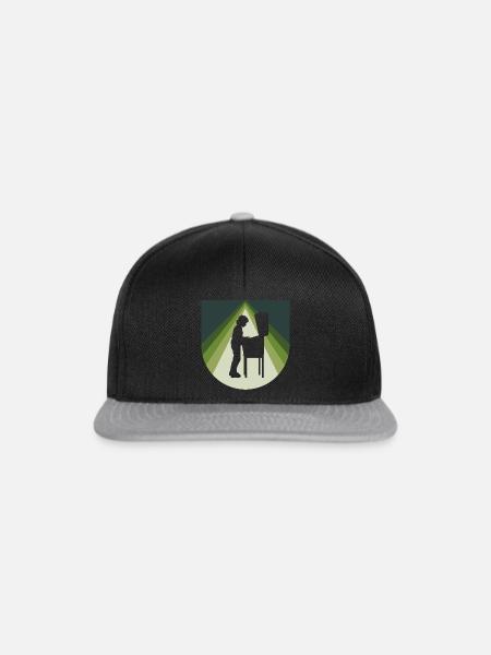 Flipper Zocker - Snapback Cap - Schwarz/Grau