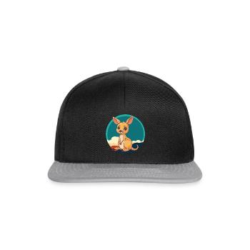 Kangourou Sydney Koala - Casquette snapback - noir/gris - Devant