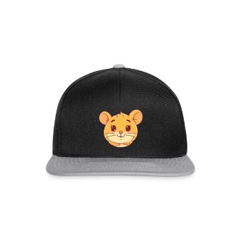 Mice Mouse - Snapback Cap - black/grey - Front