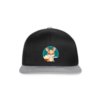 Kaenguru Australien Melbourne - Casquette snapback - noir/gris - Devant