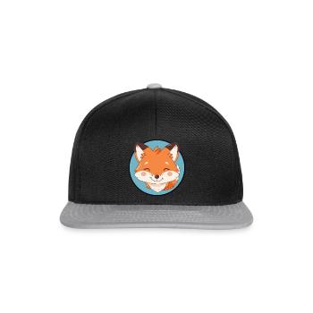 Forêt de renards - Casquette snapback - noir/gris - Devant