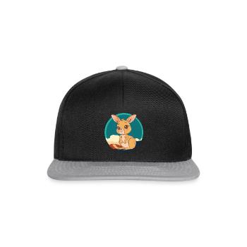 Kangourou Kaengaroo Koala - Casquette snapback - noir/gris - Devant