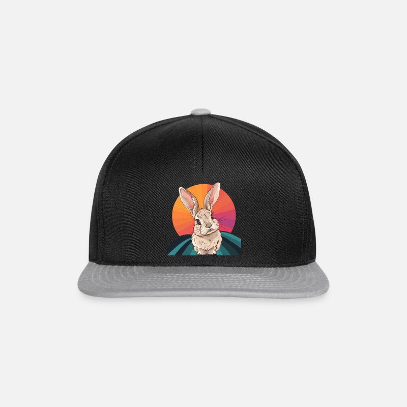 Bunny Bunny Easter - Snapback Cap - black/grey