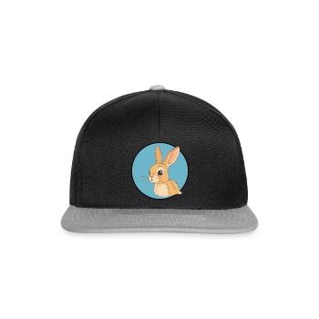 Bunny Bunny Hoppelhase - Snapback Cap - black/grey - Front