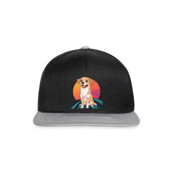 Dog Dog Trainer - Snapback Cap - black/grey - Front