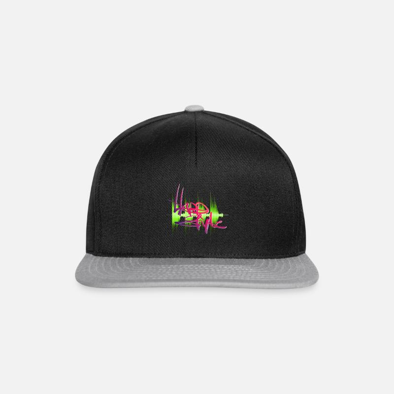 Hardstyle - Snapback Cap - Schwarz/Grau