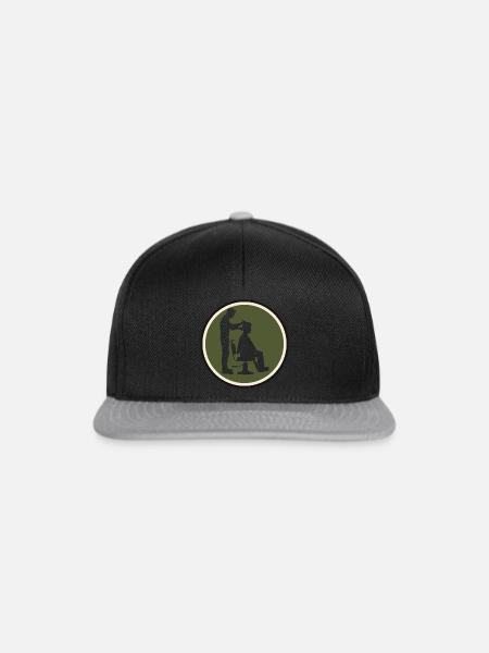 Friseur Frisör - Snapback Cap - Schwarz/Grau