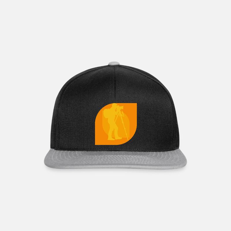 Fotografie Bild Spiegelreflex - Snapback Cap - Schwarz/Grau