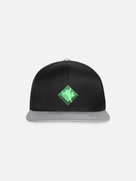 Skydiving Adrenalin Skydive - Snapback Cap - Schwarz/Grau