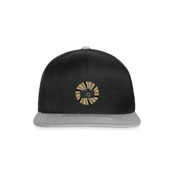 Photography Camera Lens - Snapback Cap - black/grey - Front