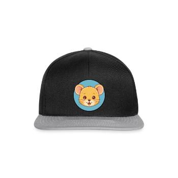 Mice Mice Mouse - Snapback Cap - black/grey - Front