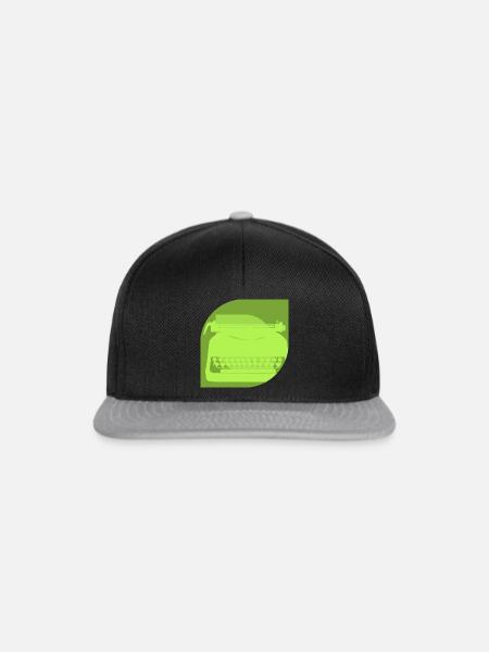 Rugby Feld Try - Snapback Cap - Schwarz/Grau
