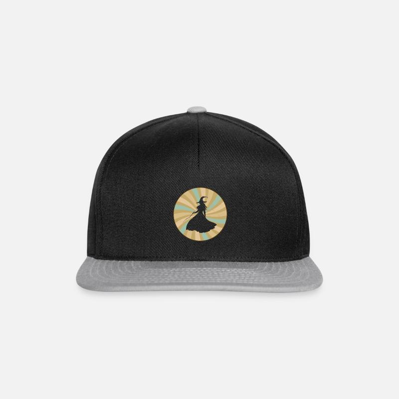 Chaudron de sorcière - Casquette snapback - noir/gris