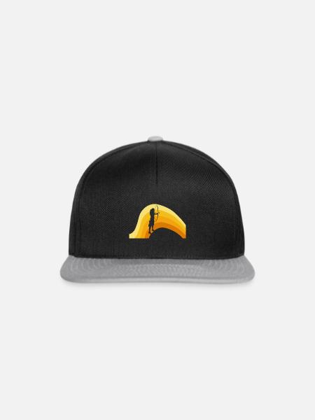 Langbogen Langbogen - Snapback Cap - Schwarz/Grau
