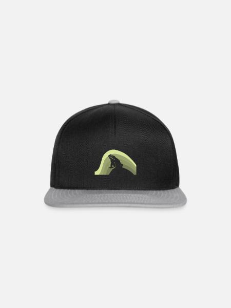 Frosch Quark - Snapback Cap - Schwarz/Grau