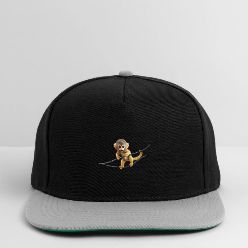 Squirrel monkey Squirrel monkey monkey monkey baby Snapback Cap