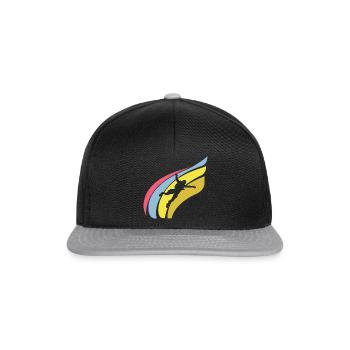 Parachutisme en chute libre Base Jump - Casquette snapback - noir/gris - Devant