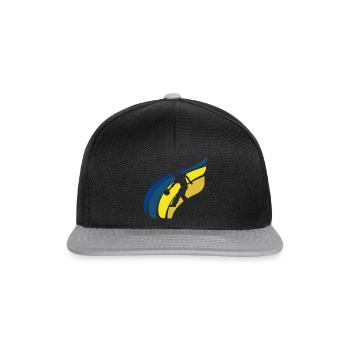 Bowling Pin Bowler - Casquette snapback - noir/gris - Devant