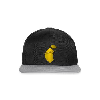 Ask for Tequila and Salt - Snapback Cap - Schwarz/Grau - Vorne