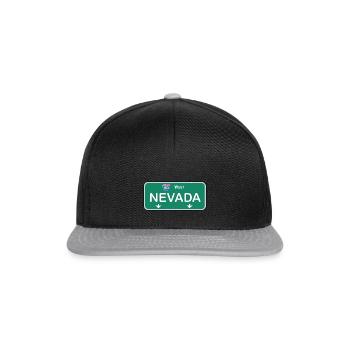 Nevada - Snapback Cap - black/grey - Front