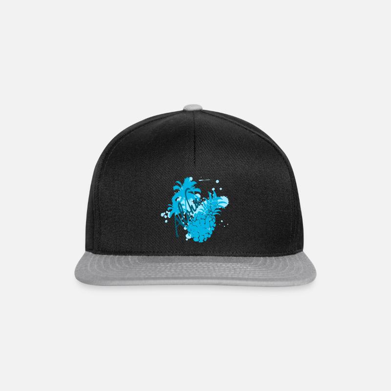 Aloha - Casquette snapback - noir/gris